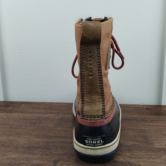 Sorel 1964 Premium CVS NL1717 257 Waterproof Boots Brown Womens Size 8 - Picture 15 of 16